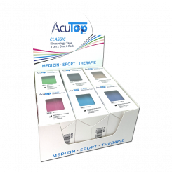 AcuTop Kinesiology Tape 6er Starter Set - 6 Rollen in versch. Farben 