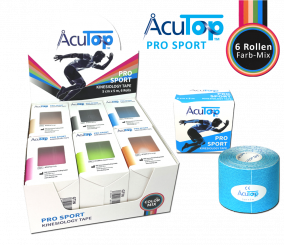 AcuTop Pro Sport Kinesiology Tape 6er Starter Set 