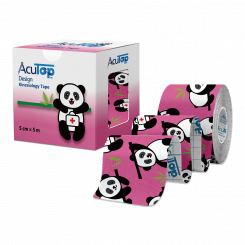 AcuTop® Design Kinesiology Tape Panda Pink