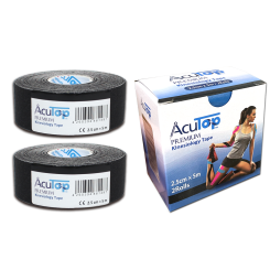 AcuTop® Premium Tape S, 2 rolls black
