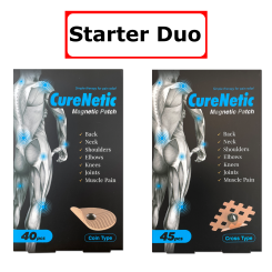CureNetic Magnetpflaster, Starter Duo 