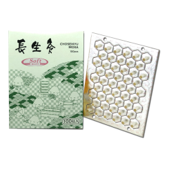 Choseikyu Ibuki Premium Stick on Moxa (light), 100 pcs. 