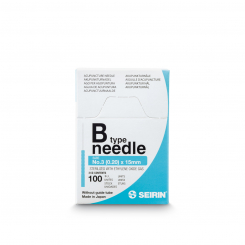 Seirin Acupuncture Needle, Type B 0,20 x 15 mm