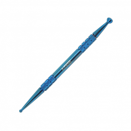 Acutop APM Acupressure Pen, Titanium blue, 13 cm long, ball diameters: 3 mm and 6 mm 