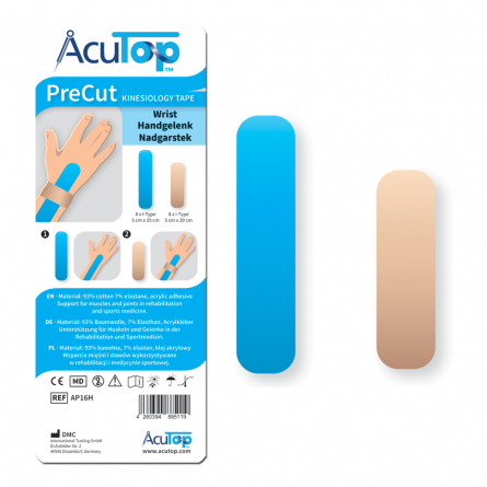 AcuTop Precut Kinesiology Tape, Handgelenk 