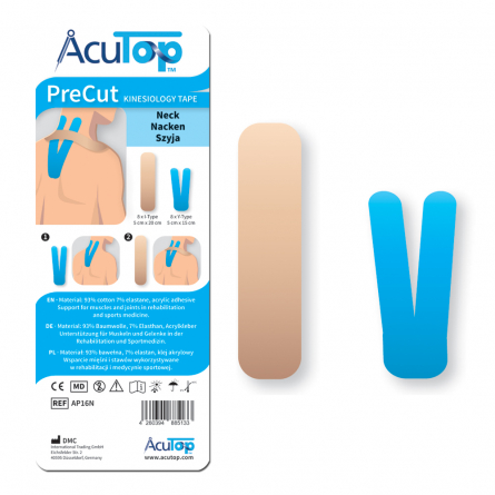 AcuTop Precut Kinesiology Tape, Nacken 
