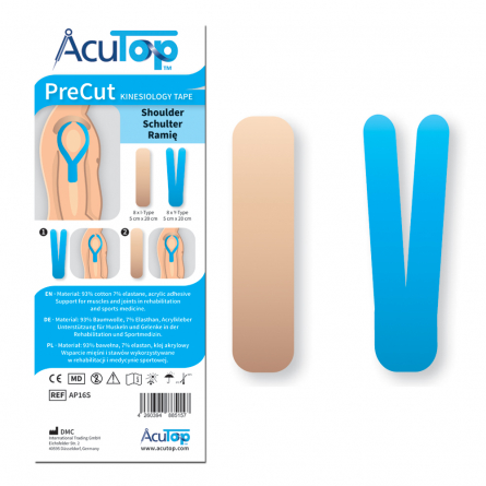 AcuTop Precut Kinesiology Tape, Schulter 