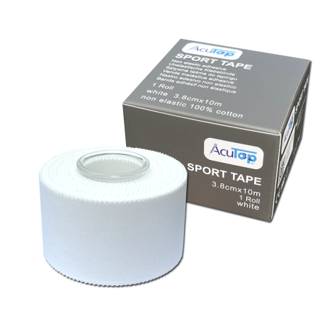 AcuTop Sport Tape (12 Pack), 3.8cm x 10m 