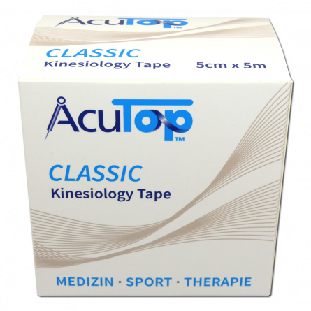 AcuTop® Classic Kinesiology Tape ungefärbt/soft