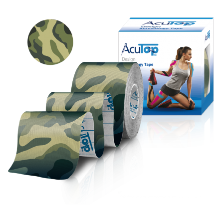 AcuTop® Design Kinesiology Tape Grün-Camo