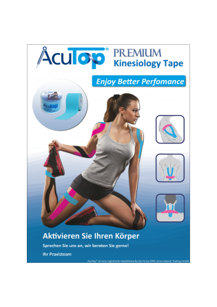 AcuTop® Premium Tape Poster, A3 Format (German language) 