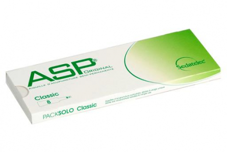 ASP Original semi permanent needle (4 x steel, 4 x gold) 