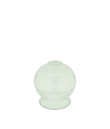Fire cupping glass, thick walled 